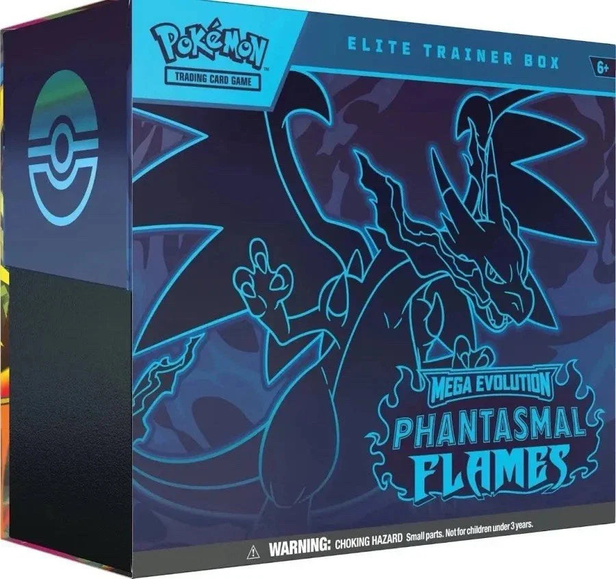Pokemon TCG Mega Evolution Phantasmal Flames Elite Trainer Box